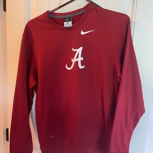 University of Alabama dri-fit shirt and therma-fit sweatshirt